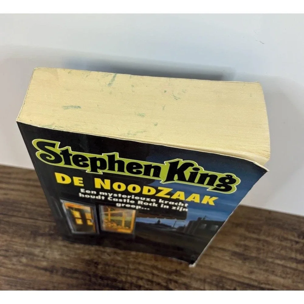 Needful Things by Stephen King Dutch Version 1992 Paperback Book De Noodzaak